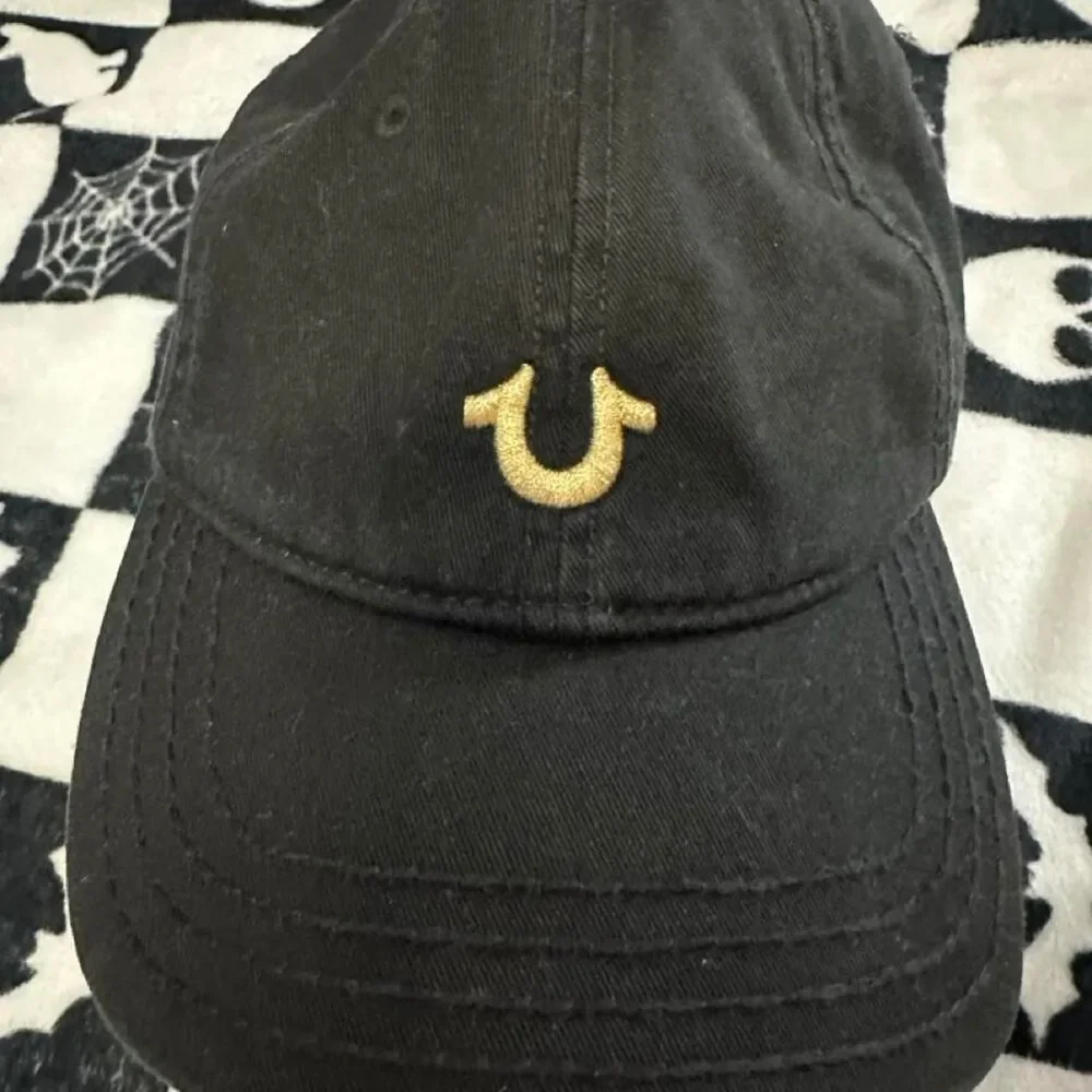 True-religion Men's Black Hat